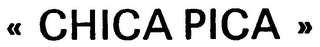 CHICA PICA trademark