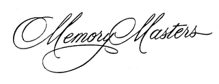 MEMORY MASTERS trademark