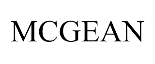 MCGEAN trademark