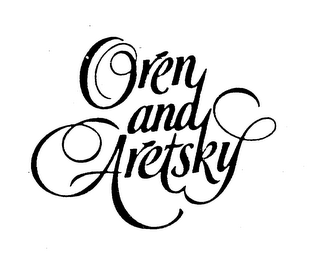 OREN AND ARETSKY trademark