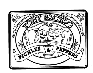 TONY PACKO'S PICKLES & PEPPERS