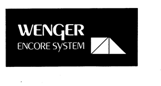 WENGER ENCORE SYSTEM trademark