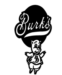 BURK'S B trademark