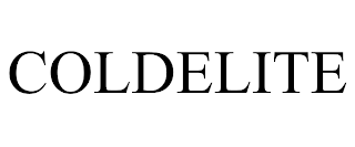 COLDELITE trademark