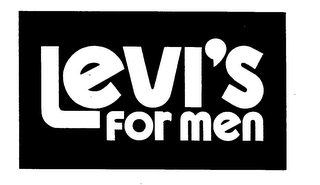 LEVI'S FOR MEN trademark