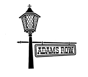 ADAMS ROW trademark