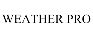 WEATHER PRO trademark