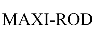 MAXI-ROD trademark