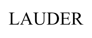 LAUDER trademark