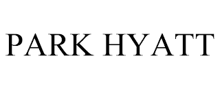 PARK HYATT trademark