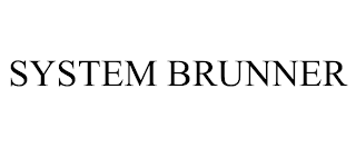 SYSTEM BRUNNER trademark