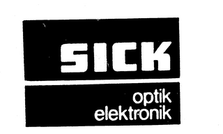 SICK OPTIK ELEKTRONIK