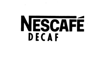 NESCAFE DECAF