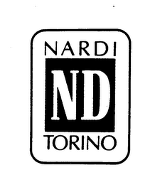 NARDI ND TORINO trademark