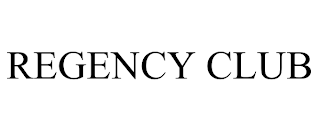 REGENCY CLUB trademark