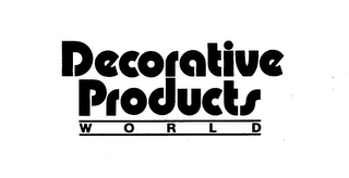 DECORATIVE PRODUCTS WORLD trademark