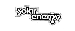 SOLAR ENERGY trademark