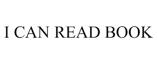 I CAN READ BOOK trademark