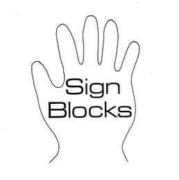 SIGN BLOCKS trademark