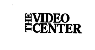 THE VIDEO CENTER trademark