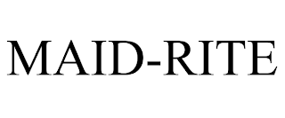 MAID-RITE trademark