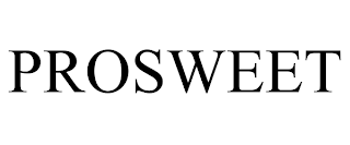 PROSWEET trademark