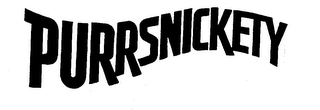 PURRSNICKETY trademark