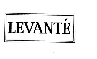 LEVANTE trademark