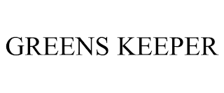 GREENS KEEPER trademark