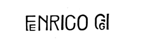 E ENRICO G GI trademark