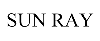 SUN RAY trademark