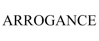 ARROGANCE trademark