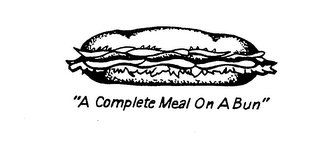 "A COMPLETE MEAL ON A BUN"