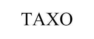 TAXO trademark