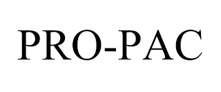 PRO-PAC trademark
