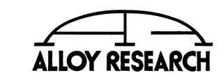 A R ALLOY RESEARCH trademark
