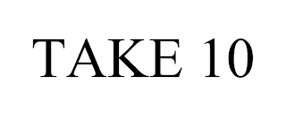 TAKE 10 trademark