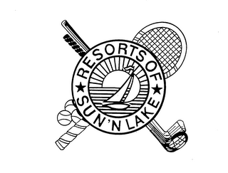 RESORTS OF SUN'N LAKE trademark