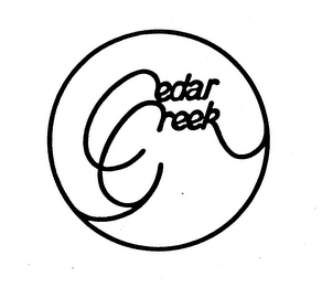CEDAR CREEK trademark