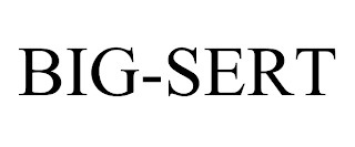 BIG-SERT trademark