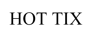 HOT TIX trademark