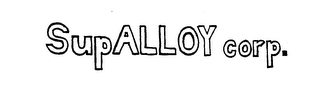 SUPALLOY CORP. trademark