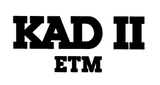 KAD II ETM trademark