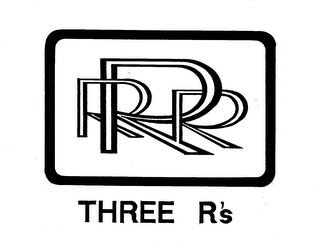 RRR THREE R'S trademark