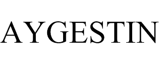 AYGESTIN trademark