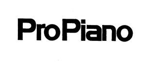 PROPIANO trademark