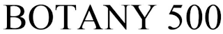 BOTANY "500" trademark