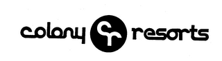 CR COLONY RESORTS trademark