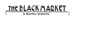 THE BLACK MARKET trademark