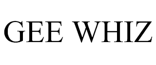 GEE WHIZ trademark